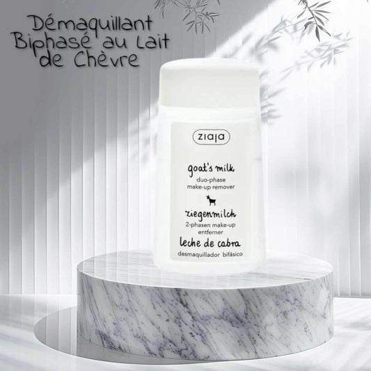 Démaquillant Biphasé au Lait de Chèvre