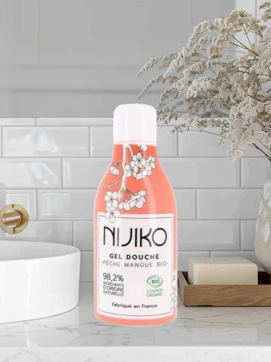 Gel Douche Bio Pêche & Mangue