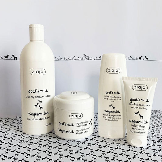Crème de Douche Hydratante au Lait de Chèvre - Maxi Format 500ml
