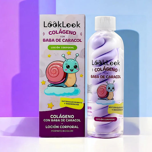 Lait Corporel Bicolore à la Bave d’Escargot et Collagène