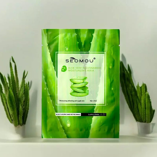 Masque Visage à l’Aloe Vera – Doux et Rafraîchissants