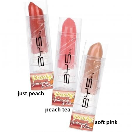 rouge à lèvre peachy