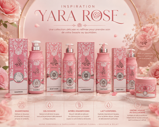Gamme inspiré Yara Rose
