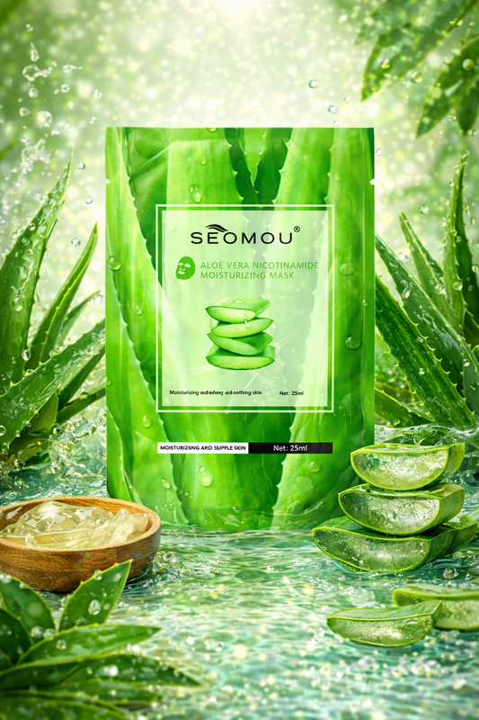 Masque Visage à l’Aloe Vera – Doux et Rafraîchissants