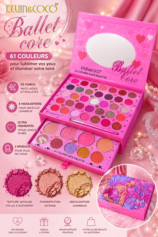 Palette maquillage kevin & coco