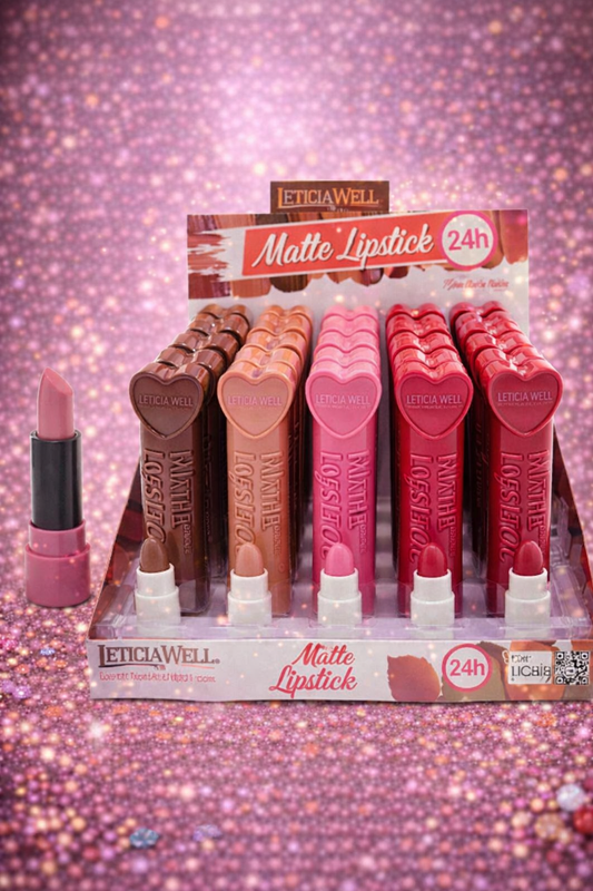 Rouge à lèvre matte 24h coeur